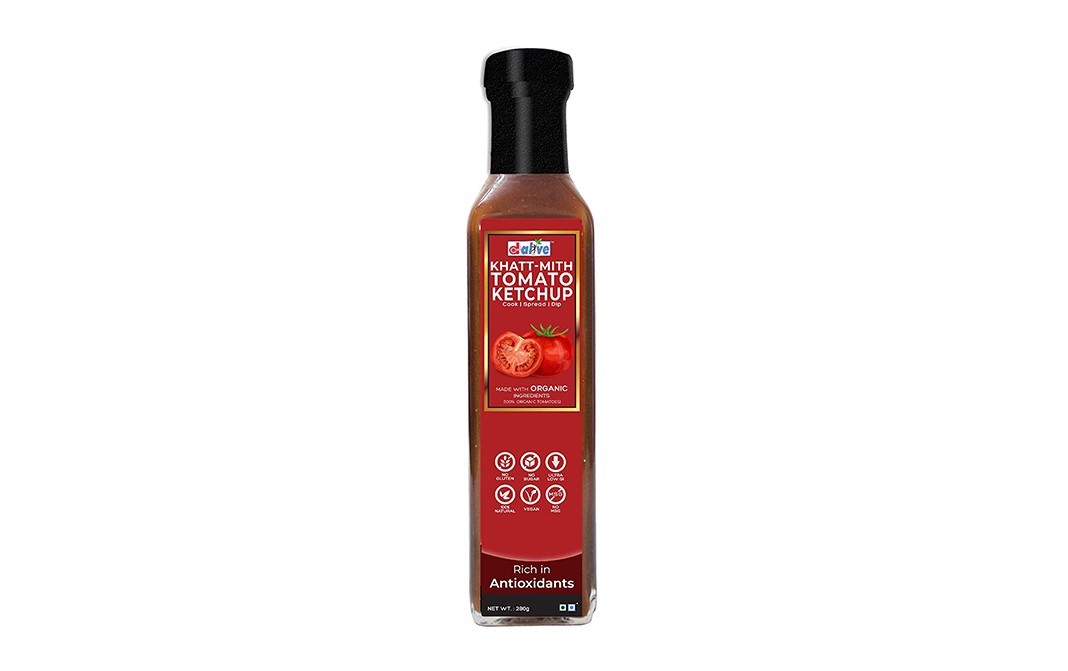 Dalive Khatt-Mith Tomato Ketchup    Plastic Bottle  280 grams